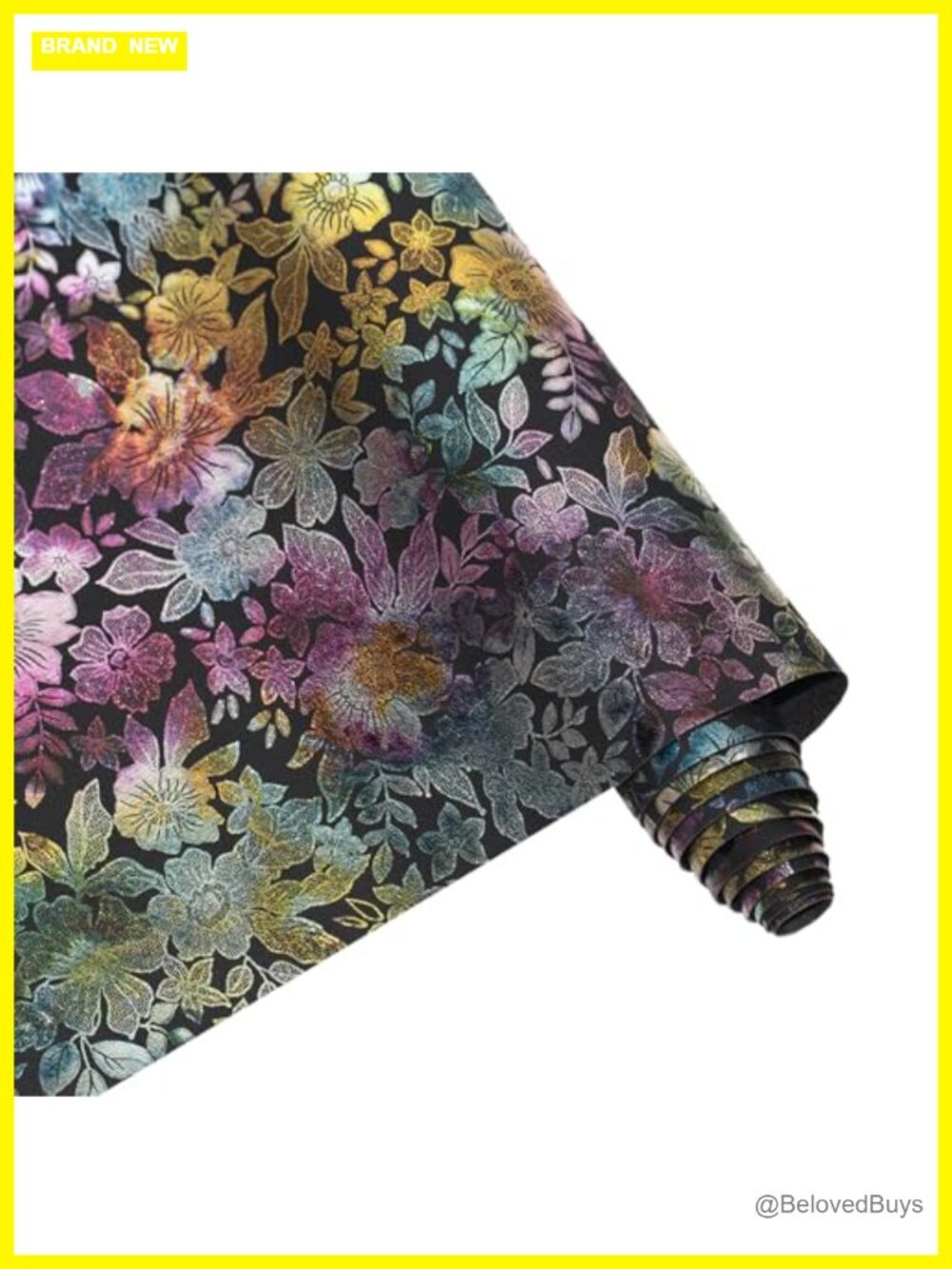 Faux Leather Fabric for DIY Crafts, Patterned Leatherette PU for Purses